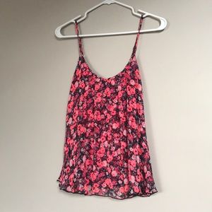 Express Floral Pink Tank